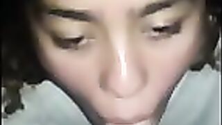 Teen With Braces Struggles To Suck Fat Cock