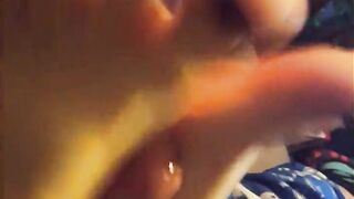 3 footjob cumshots