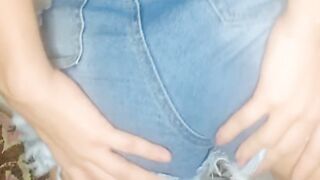 Latina Shakes her Ass very Rich for her Cum Pink Pussy Beautiful Girl Blonde POV Culo Grande
