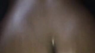 Black Oiled Bubble Butt Throws it back