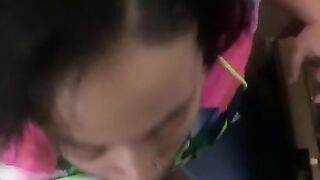 Pretty Lightskin Blowjob
