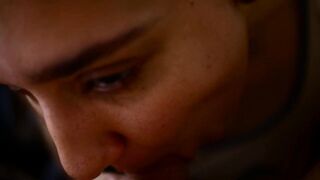 Tattoo Girl Sucks Cock Closeup