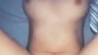 mom says: “WHAT, I AINT ON PILL” as stepson cums in her