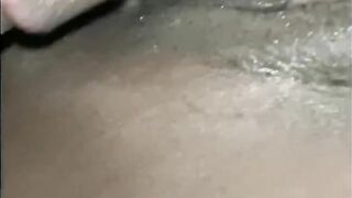 SQUIRTING ALL OVER MY BIG BLACK DICK ????