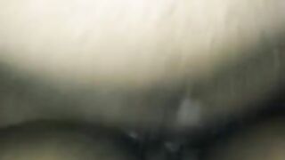 Ebony teen loving the big dick