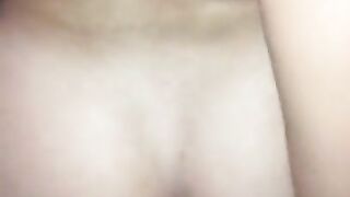 TEEN TINDER DATE CAN'T STOP CUMMING ON MY BIG COCK