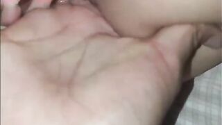 Slut fingering (4 fingers inside)