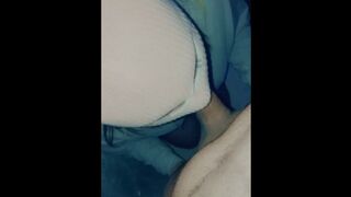 Ski mask blowjob