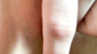 Rubbing my pussy on camera
