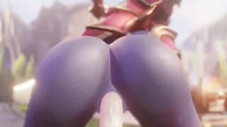 PERFECT TASTY BUTTOCKS SWEET INTENSE FUCK HARD SEX SWEET ASS【BY】Salsen3D