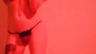 Horny  dancing naked