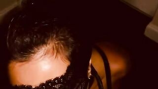Gigi gives Osej a hot blowjob