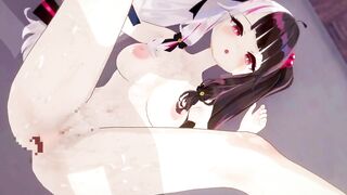 Rena at night just has flirting sex