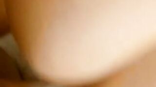 Stepsister cums on my dick doggystyle
