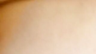 Stepsister cums on my dick doggystyle