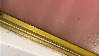 BBC Stroking in Shower