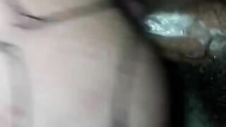 bbw creating on a big cock