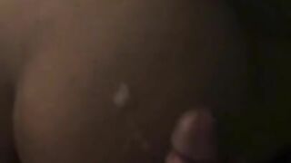 Heart shaped ass bouncing on dick