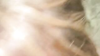 White Girl sucks Big Black Cock