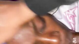 Fucking her face til I nut