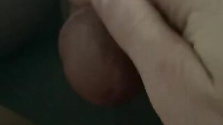 Cum makes the Best Lube! Edging Cum onto her Pussy