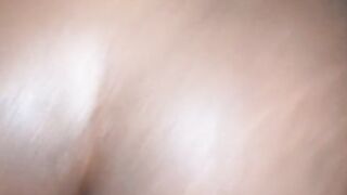 My gilrfriend let me cum on her ass