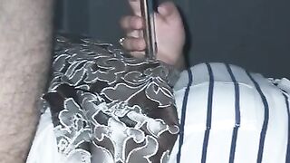 Step mom caught watching porn on her iPhone get fucked by step son near