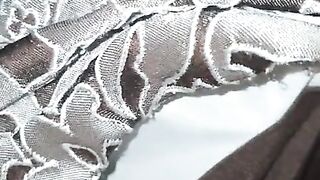Naughty step mom help step son cum on his belly in 20 seconds