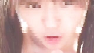 Speak kinky words while masturbating swimwear Part  ２ パイパンオナニー コスプレで淫語で誘ってくる 後編