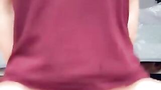 Perfect pussy taking  dildo deep