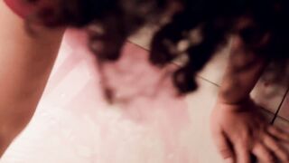 Step Sis makes a mess and gets ANAL!