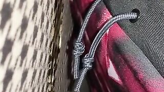 Pissing on ex roommates bed