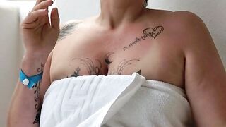 Genieten van een sigaret