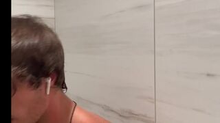 Again...!! Suck And Rough Fucked With This Dildo Till Creampie , Thanks God That No One Came ????????????