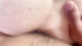 BBC breaking in my tight wet BBW pussy. Can hardly breath feels so fkn good