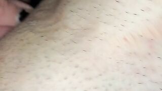 Daddy fucking my tight little soaking wet pussy