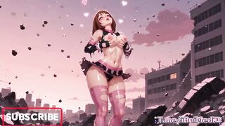 Uraraka My Hero Academia Oiled Slutty Tease Compilation Extended Version