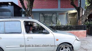 My Beautiful Colombian Friend Forgot Her Wallet and Compensated the Taxi with Her Body, Ended with a Deep Creampie Inside