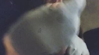 Sock Handjob Slow-mo