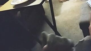 Sock Handjob Slow-mo