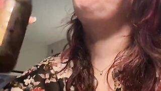 Seductive BBW Rootbeer Chug & Burps by Bella Blast