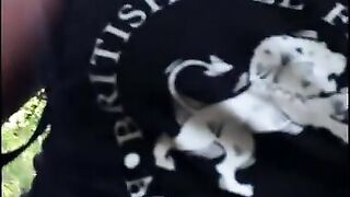 Cock Out & Naked Walk & Cum in Public! Big slowmo load. Trailer