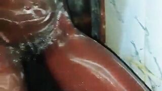 Sexyrita Bathing, Dancing, Showing Her Nice Pussy,boobs Taking BBC in Her Mouth MILF
