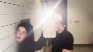 A stranger folllowed me in the mall then fuck me in the bathroom