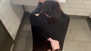 A stranger folllowed me in the mall then fuck me in the bathroom