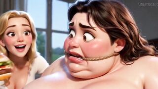 Pathetic Fat Slave Food Play Humiliation - Two Stunning Women