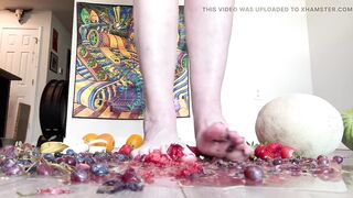 Size 16 Foot Crush W Fruit by 67 Goddess