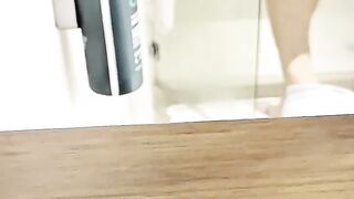 Spying on my Stepsister for a Sexy Shower Show