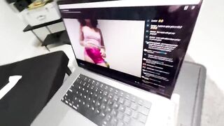Bts Willow Ryder Gagging on Lil DS Cock Live Show Sloppy BJ