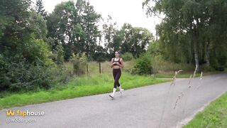 The Pakistani Jogger Wanted to Be Used Behind the Hay Bales